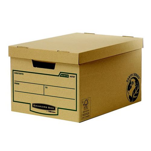 Archivní kontejner, kartonový, velký, "BANKERS BOX® EARTH SERIES by FELLOWES®"