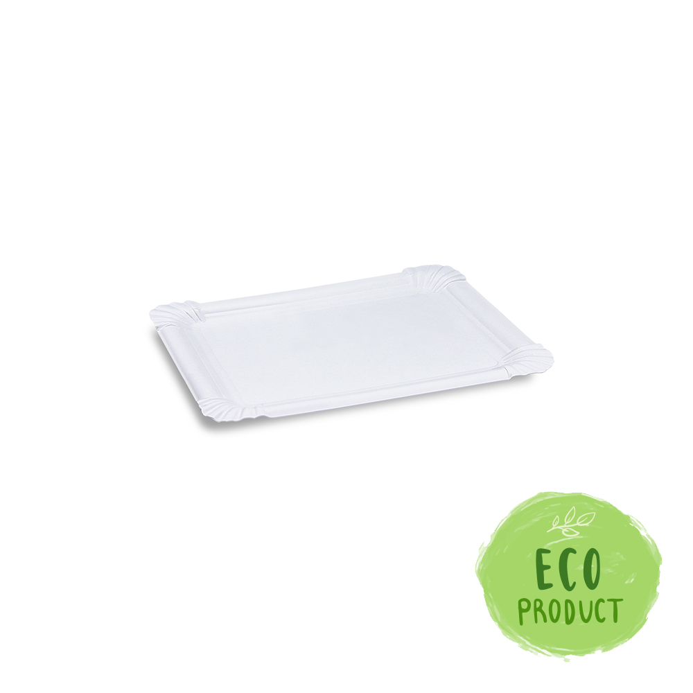 WIMEX Papírový tác bílý 20 x 16,5 cm `č.4.5` [250 ks]