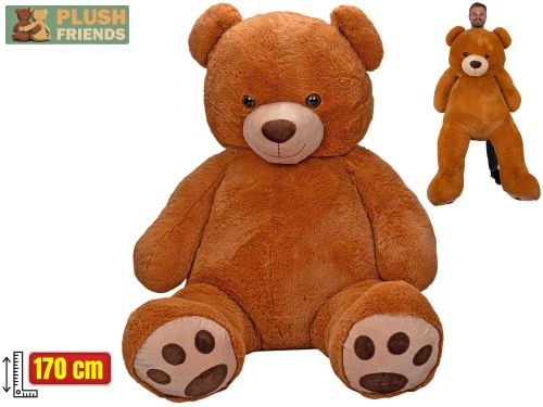 Plush Friends medvěd plyšový 170cm hnědý 0m+