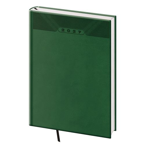 Diář 2027 denní A5 Print Classic - zelená