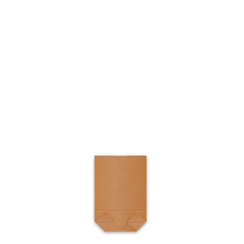 Papírový sáček s křížovým dnem kraft 15 x 22 cm `0,5kg` [1000 ks]