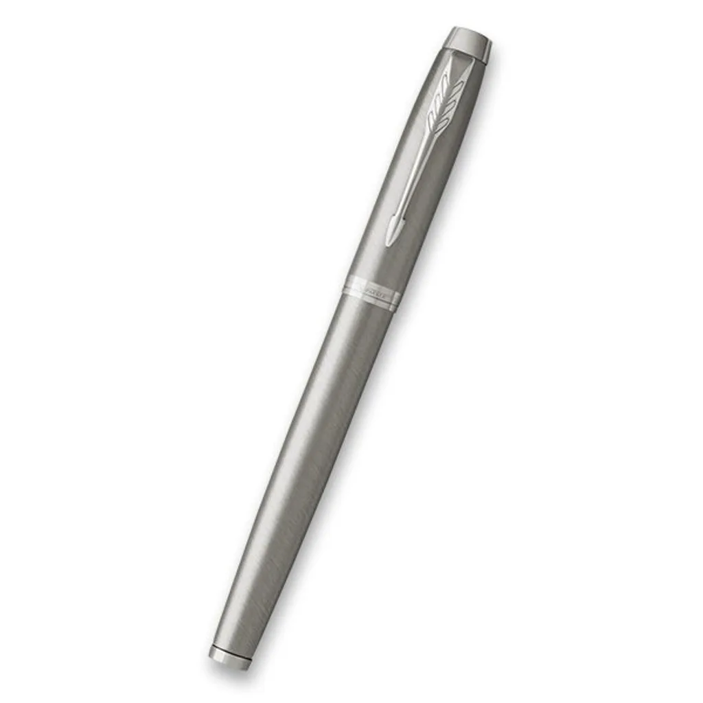 PARKER Roller PARKER IM Essential Stainless Steel CT, hrot 0,7 mm - modrá náplň