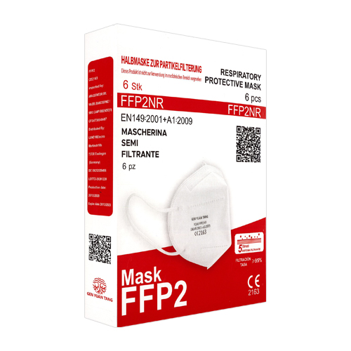  Ochranný respirátor CE2163 FFP2 NR - hygienicky balený po 1 ks