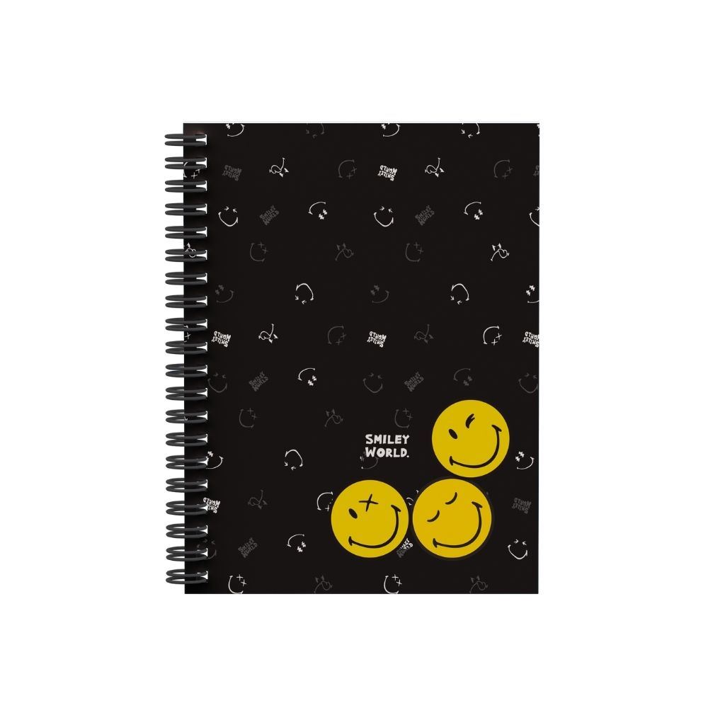 Twin wire blok A4 PP Smiley World