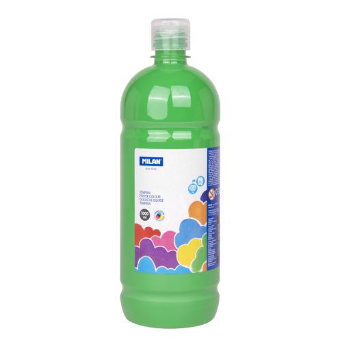 Barva temperová 1000ml světle zelená