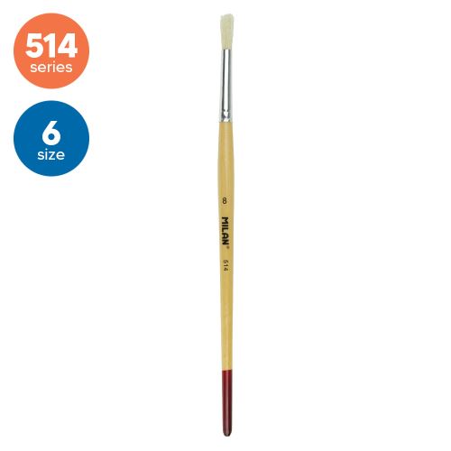 Štětec kulatý MILAN č. 6 - 514