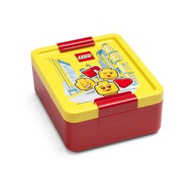 LEGO ICONIC Girl svačinový set (láhev a box) - žlutá/červená (9)