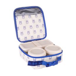 Izotermická taška na potraviny MILAN 460 (3,9 L) + 3x svačinový box - béžová