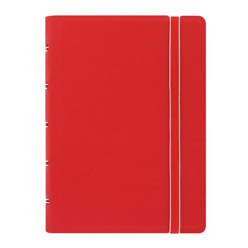 Filofax notebook kapesní červený