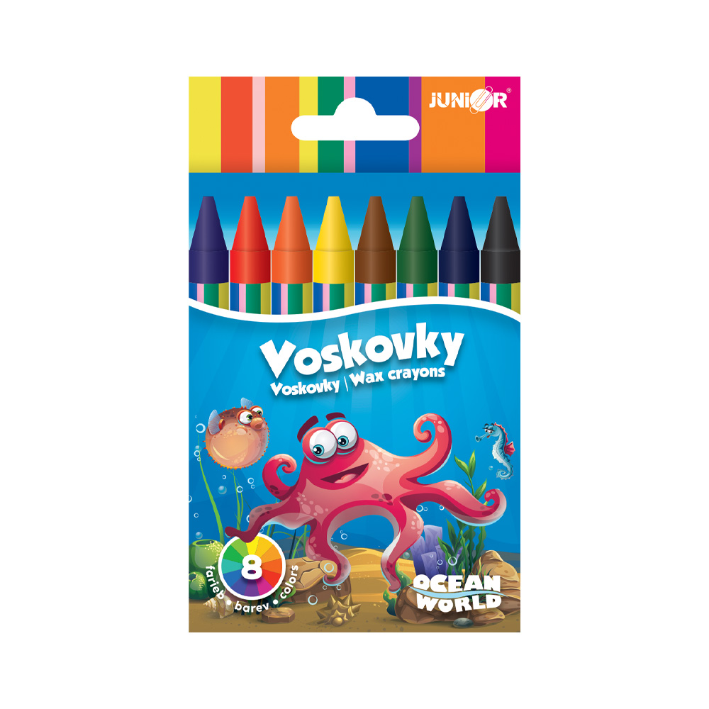 Voskovky 8 ks Ocean World