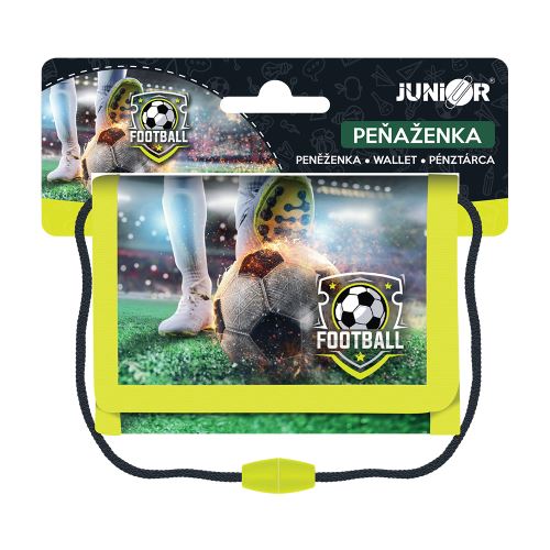 Dětská textilní peněženka JUNIOR S8 - Fotbal