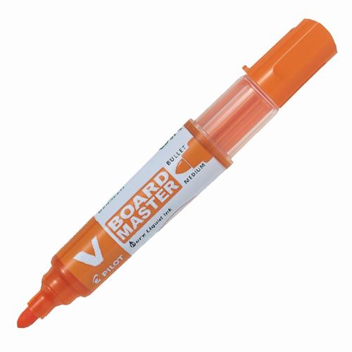 Popisovač na tabule, 2,3 mm, kuželový, PILOT "V-Board Master", oranžový