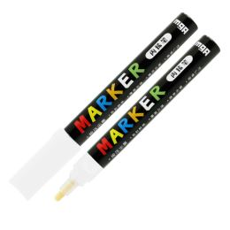 Popisovač akrylový M&G MOCALO Acrylic Marker 2 mm, White S100
