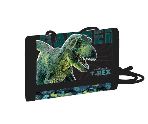 Dětská textilní peněženka Premium Dinosaurus