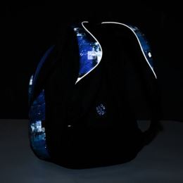 Školní batoh BagMaster BAG 21 A blue /black (10)