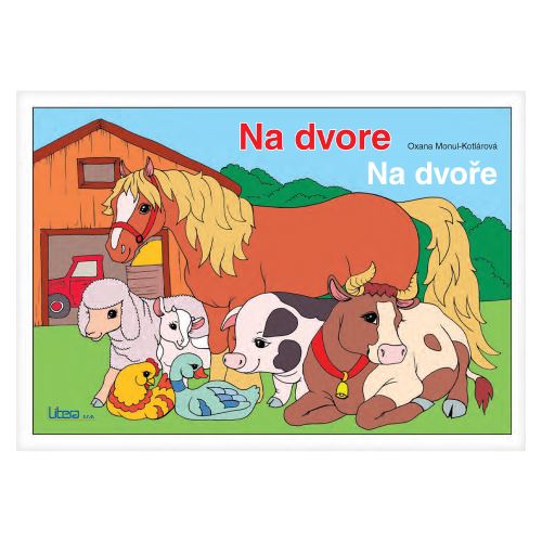 Omalovánka A5 Litera - Na dvorě