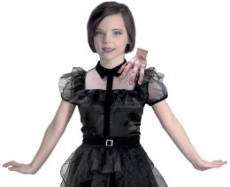 Dětský kostým Gothic schoolgirl ball dress, velikost 120/130 cm