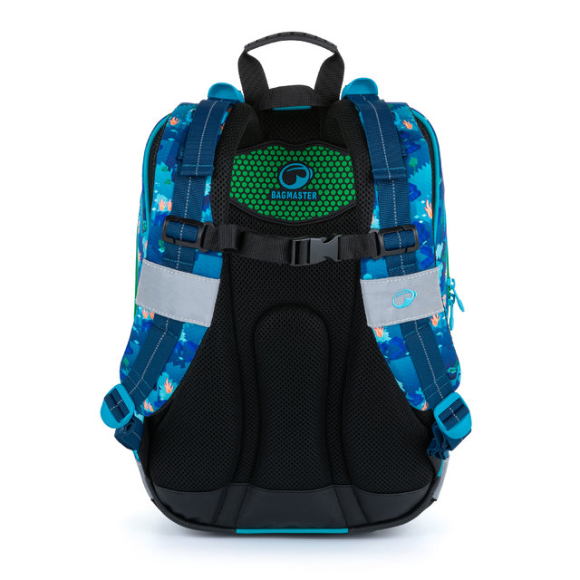 BAGMASTER Školní batoh BagMaster Alfa 21 B - Kostičky