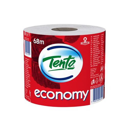 Toaletní papír TENTO ECONOMY 2 vrstvy, 1000 UTR. ks