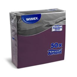 Obrousky  Premium  40 x 40 cm tmavofialové /50ks/ (1)
