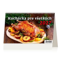 Stolní kalendář 2027 Kuchařka pro všechny