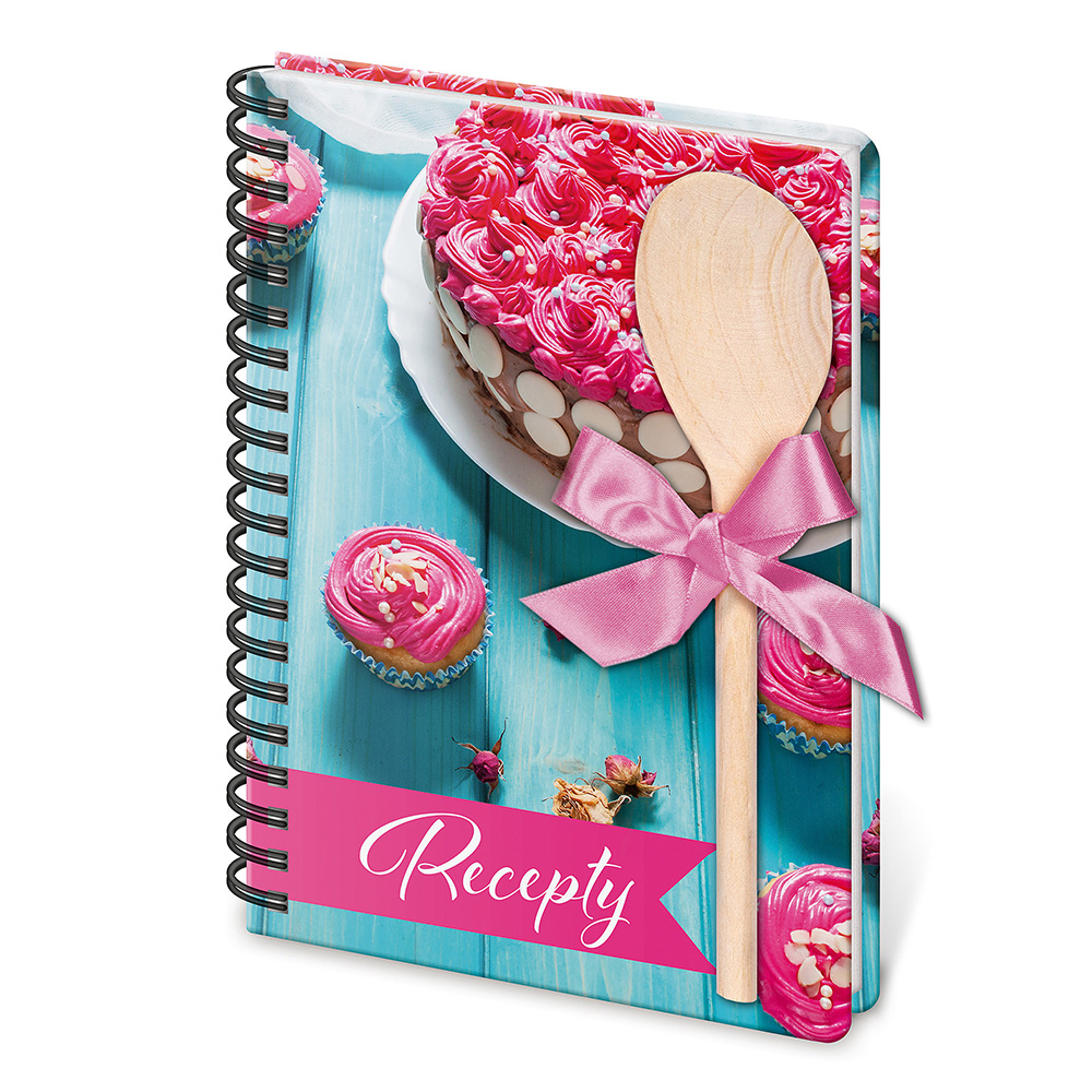 Helma 365 Kniha receptů s vařečkou Cake