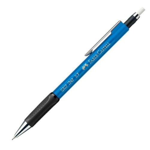 Mechanická ceruzka FABER-CASTELL Grip 1347 - modrá