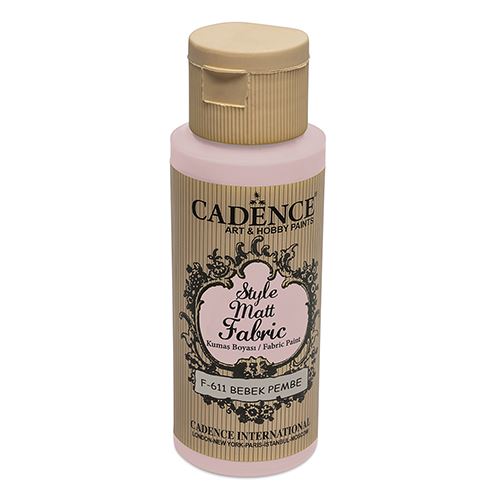 Textilní barva Cadence, Matt, sv. růžová, 59 ml