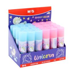 Lepicí tyčinka glitrovaná M&G Unicorn Glue Stick 8g /1ks (1)
