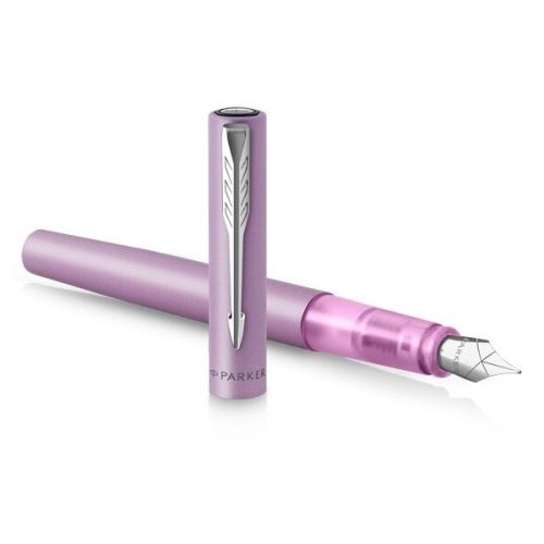 Pero plnicí Parker Vector XL Lilac, hrot M, modrá náplň