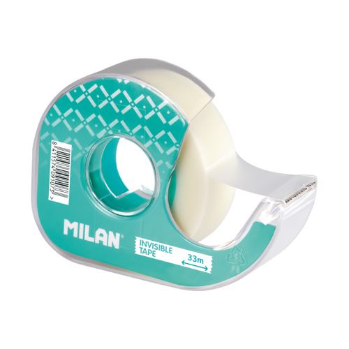 Lepiaca páska neviditeľná/matná MILAN 19 mm x 33 m s dispenzorom 