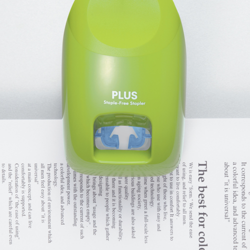 Sešívačka PLUS Paper Clinch SL-112A-EU (na 10 listů), černá