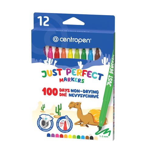 Fixy CENTROPEN 2510 Just Perfect, sada 12 ks (1)