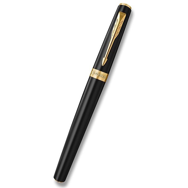 Pero plnicí PARKER Meridian Matte Black GT, hrot F
