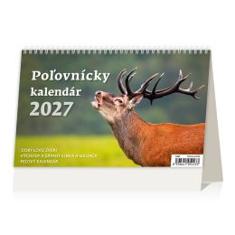 Stolní kalendář 2027 Lovecký kalendář