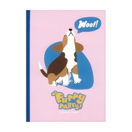Sešit linkovaný B5 M&G Puppy Party! (4 designy) (3)
