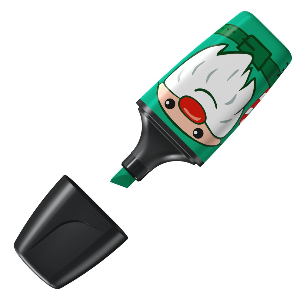 STABILO Zvýrazňovač STABILO BOSS MINI Frosty Friends - zelená