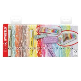 Zvýrazňovač - STABILO swing cool - 18 ks deskset - 8 přírodních & 10 pastelových barev Zvýrazňovač - STABILO swing cool - 18 ks deskset - 8 přírodních & 10 pastelových barev