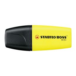 Zvýrazňovač - STABILO BOSS MINI - 3 ks balení - žlutá, oranžová, zelená (1)