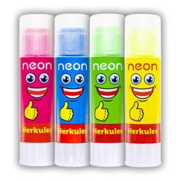 Lepicí tyčinka Herkules Glue Stick 15g Neon /1ks
