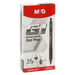 Gelové pero M&G G1 (0,5 mm) - černá náplň (1)