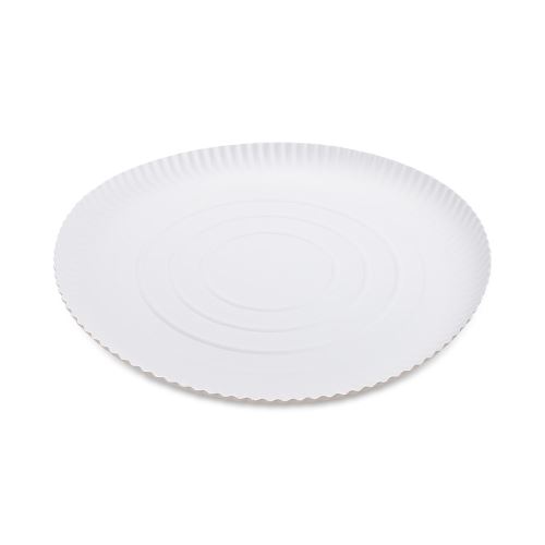 Papírový talíř hluboký bílý O32cm [50 ks]