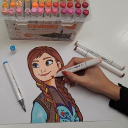 Fixy M&G Student Artist oboustranné, sada 12 ks