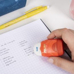 Guma + ořezávátko MILAN Capsule Lava (4 barvy) (2)