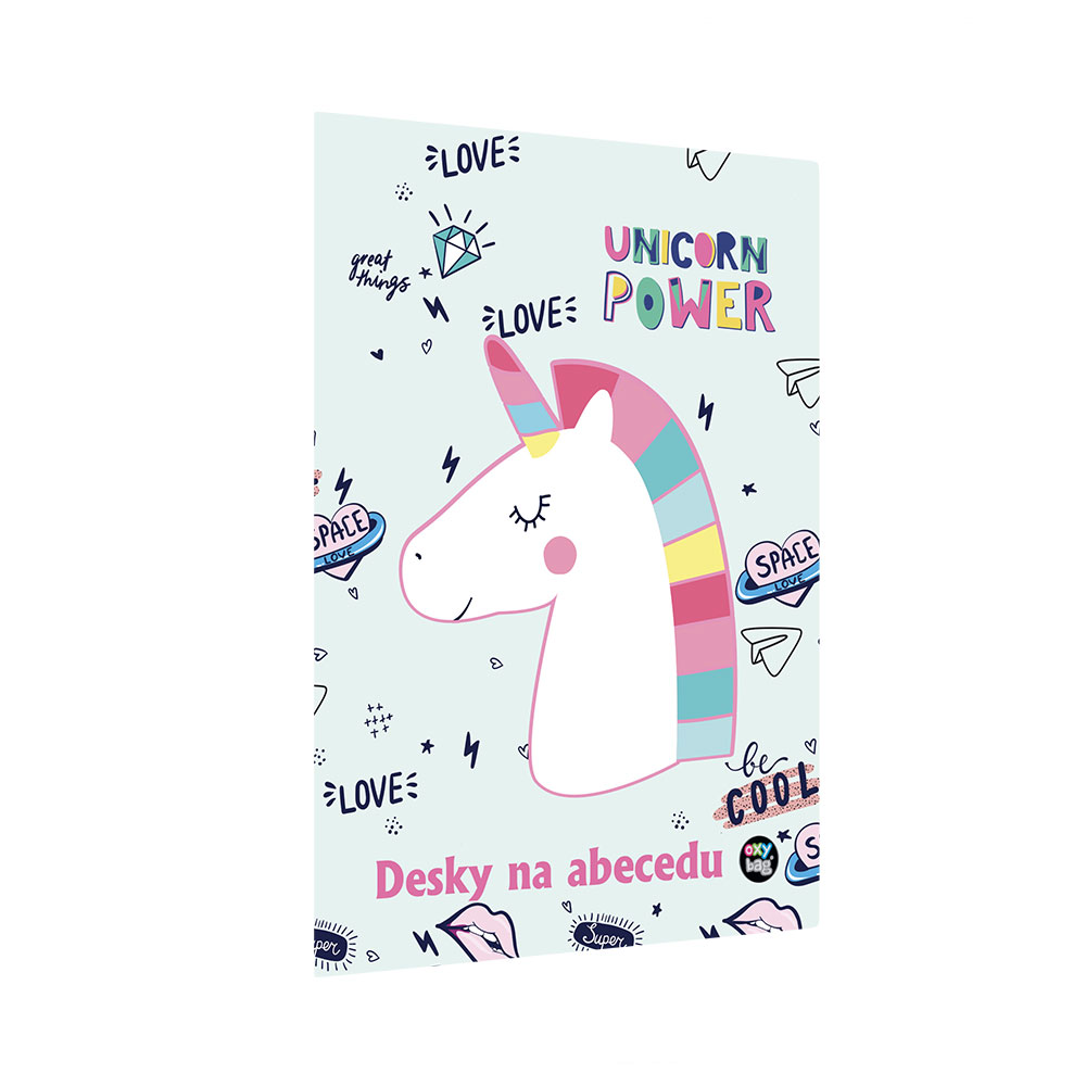 Desky na ABC Unicorn iconic 221 x 317 x 5 mm; 0,299 kg
