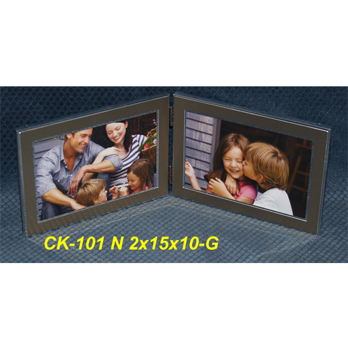 Fotorámeček 10x15 cm 2x, CK-101 G