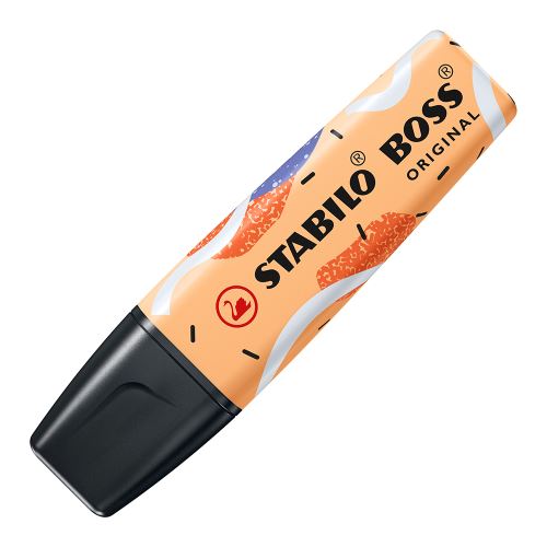 Zvýrazňovač STABILO BOSS ORIGINAL Pastel od Ju Schnee, oranžová
