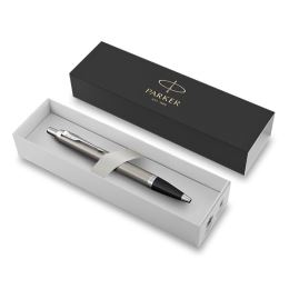Pero kuličkové PARKER IM Essential Stainless Steel CT - modrá náplň (1)