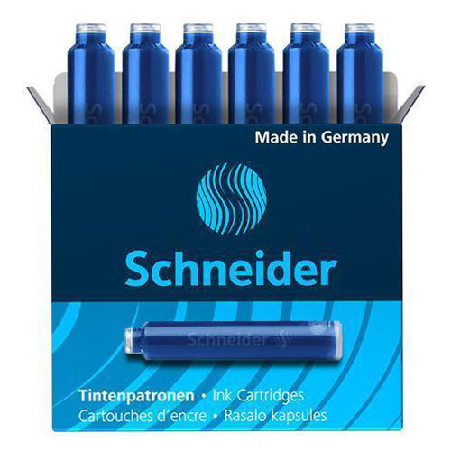 Bombičky náhradní Schneider, 6 ks / modré