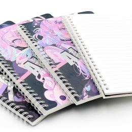 Blok linkovaný se spirálou A5 Pink Fantasy (4 designy) (1)